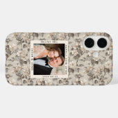 至福のクチナシのチャーム 田園風ウェディング Case-Mate iPhoneケース (裏面 (横))