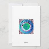 至福のヒッポ空白のノートカード シーズンカード (裏面)