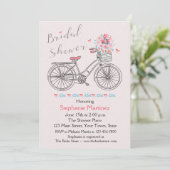 至福のブライダル自転車シャワー 招待状 (スタンド正面)