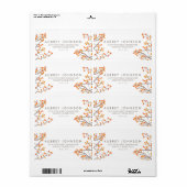 至福のブランチ住所 シール (フルシート)