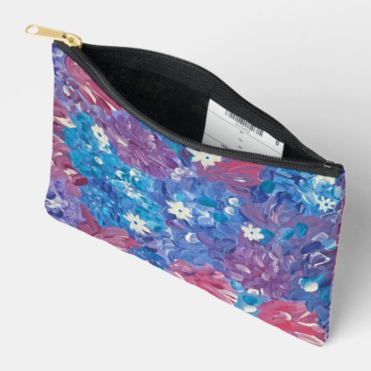 至福のブルーアクセサリーポーチ アクセサリーポーチ (見開き)