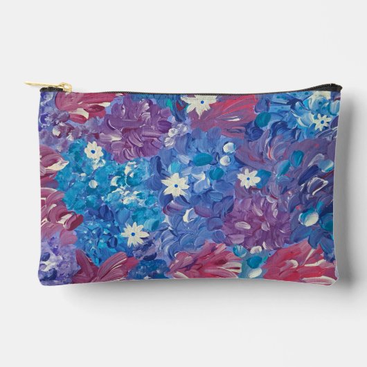 至福のブルーアクセサリーポーチ アクセサリーポーチ (正面)