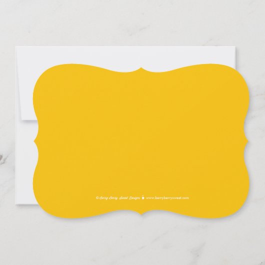 至福のローレル編集可能カラー日付カードの保存 セーブザデート (裏面)