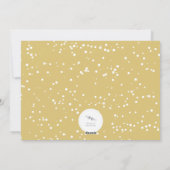 至福の恵み宗教的なクリスマスフォト シーズンカード (裏面)