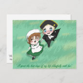 至福の日々 ポストカード (正面/裏面)