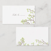 至福の枝のテーブルエスコート プレイスカード (正面/裏面)