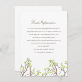 至福の枝の指示/情報カード エンクロージャーカード (正面/裏面)