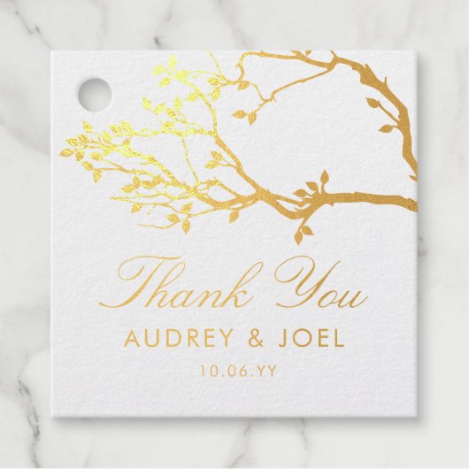 至福の枝結婚の フェイバータグ (正面)