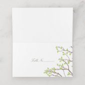 至福の枝 プレイスカード (内部開封)