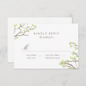 至福の枝RSVP 出欠カード (正面/裏面)