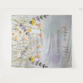 至福の開花結婚ズ タペストリー (正面(横))