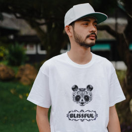 至福の3D 文字デザイン Tシャツ