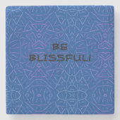 至福を祈る ストーンコースター (正面)