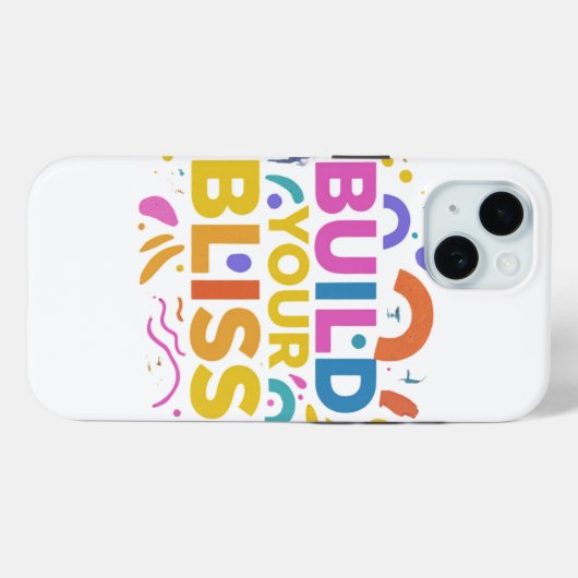 至福を積み上げる Case-Mate iPhoneケース (裏面 (横))