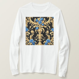 至福バラ長袖Tシャツ Tシャツ