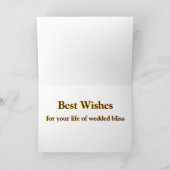 至福賛美のケルト結婚語 カード (内部)