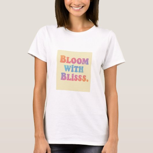 至福開花 Tシャツ (正面)