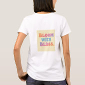 至福開花 Tシャツ (裏面)