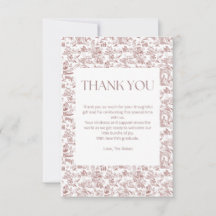 至近距離のサンキューカード