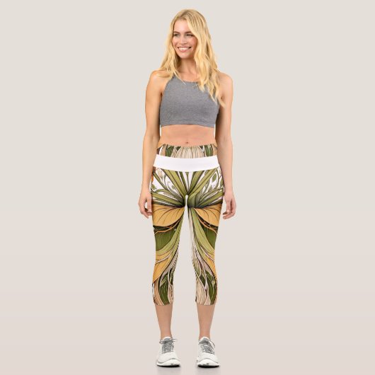 至開花 カプリレギンス (正面)