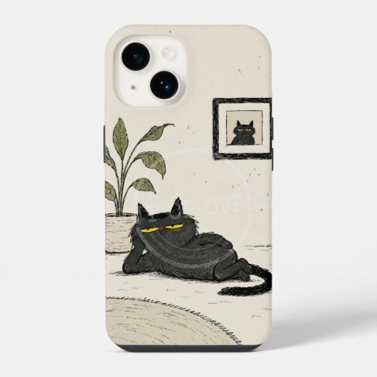 至高の平然 iPhoneケース (裏面)