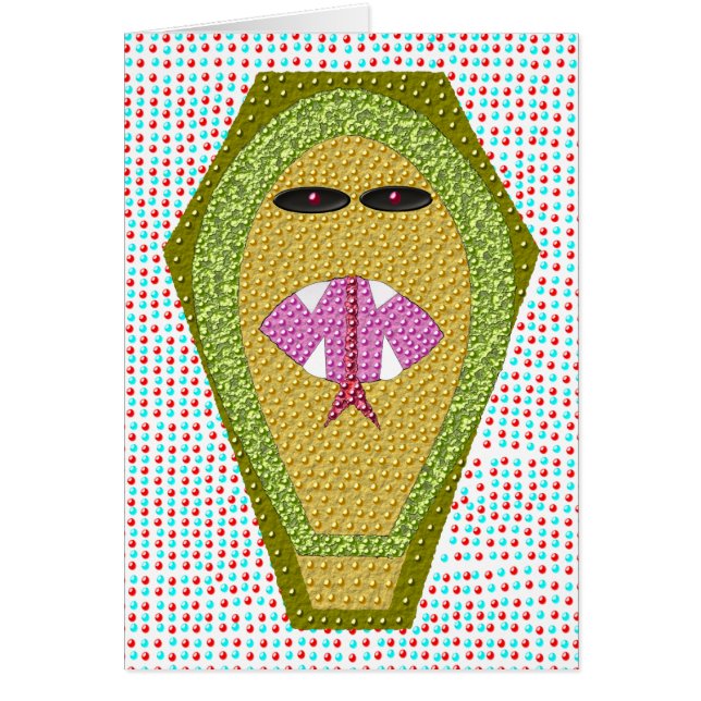 致命的なエジプトのコブラカード (正面)