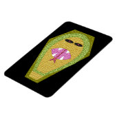 致命的なエジプトのコブラプレミアムマグネット マグネット (左側)