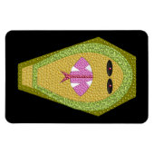 致命的なエジプトのコブラプレミアムマグネット マグネット (横)