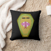 致命的なエジプトのコブラ枕 クッション (ブランケット)