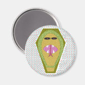 致命的なエジプトのコブラ磁石 マグネット (正面/裏面)