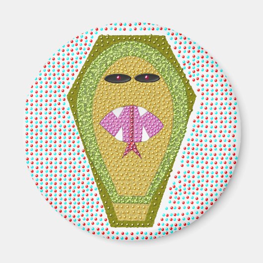 致命的なエジプトのコブラ磁石 マグネット (正面)