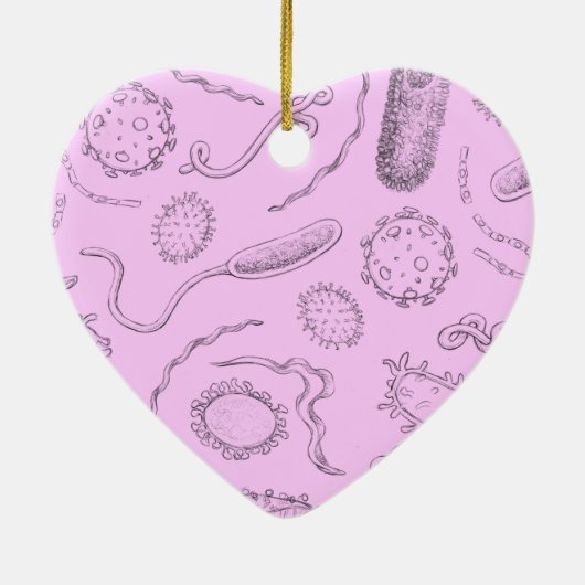 致命的なデザイン セラミックオーナメント (裏面)