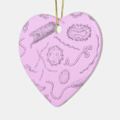 致命的なデザイン セラミックオーナメント (左)