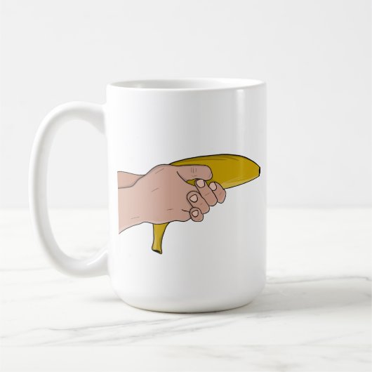 致命的なバナナ コーヒーマグカップ (左)