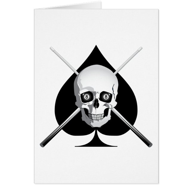 致命的なビリヤードのエース (正面)