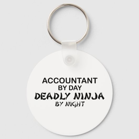 致命的な忍者(夜) - Accountant キーホルダー (正面)