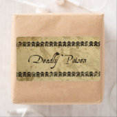 致命的な毒ラベル(大) ラベル (インサイチュ)