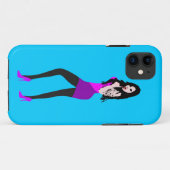 ♔♥°・致命的な熱い吸血鬼の女の子iPhone 5ケース・°♥♔ Case-Mate iPhoneケース (裏面(横))