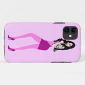 ♔♥°・致命的な熱い吸血鬼の女の子iPhone 5ケース・°♥♔ Case-Mate iPhoneケース (裏面(横))