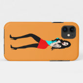♔♥°・致命的な熱い吸血鬼の女の子iPhone 5ケース・°♥♔ Case-Mate iPhoneケース (裏面(横))