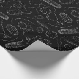 致命的な病気パターン ラッピングペーパー