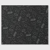 致命的な病気パターン ラッピングペーパー (フラット)