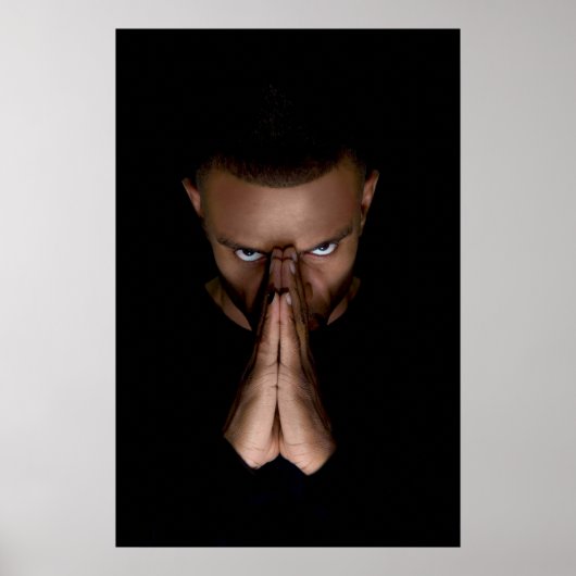 致命的な祈りの言葉 ポスター (正面)