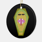 致死エジプトコブラカスタム誕生日 セラミックオーナメント (左)