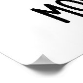 臼歯科おもしろい天文学Pun ポスター (角)