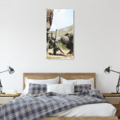 臼砲を直接発射する方法 キャンバスプリント (インサイチュ (寝室))