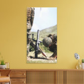 臼砲を直接発射する方法 キャンバスプリント (インサイチュ (リビング))