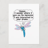 興味がない ポストカード (正面)