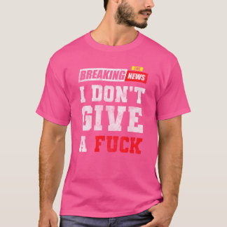 興味なし モットー 無関心 人生 おもしろ Tシャツ