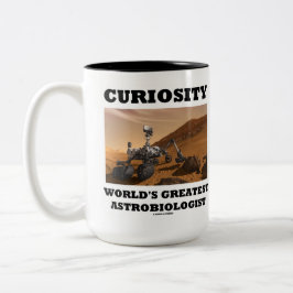 興味の世界ですばらしいAstrobiologist (粗紡機) ツートーンマグカップ